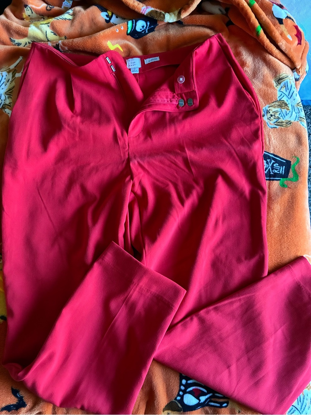 a new day Red Straight-Leg Dress Pants